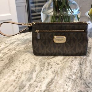Wristlet purse by Michael Kors